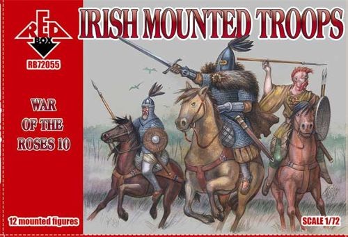 Red Box 72055 War of the Roses 10. Irish Mounted Troops 1/72