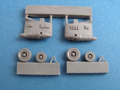 Pavla Models U72-108 Westland Lynx HAS.2 (FN-France)undercarriage for HobbyBoss 1:72