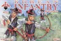 Red Box 72012 Korean Infantry 16-17 century 1/72