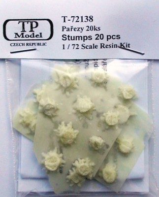 TP Model T-72138 Stumps (20 pcs.) 1/72