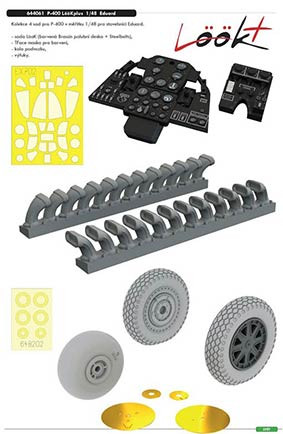 Eduard 644061 BRASSIN 1/48 P-400 Lookplus (EDU)