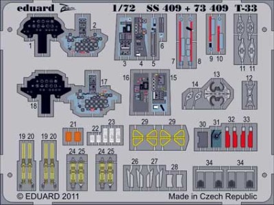 Eduard SS409 T-33 S.A.