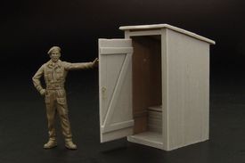 Hauler HLF48015 Latrine 1/48