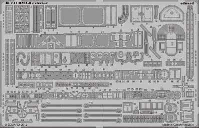 Eduard 48741 1/48 Фототравление HMA.8 exterior