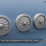 ЭВМ RS35200 БМП-1, БМП-2 катки опорные тип 2 (3D-печать) 1/35
