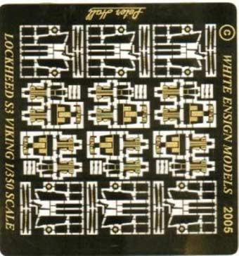 White Ensign Models PE 35077 S-3 VIKING (x6) including interior details 1/350