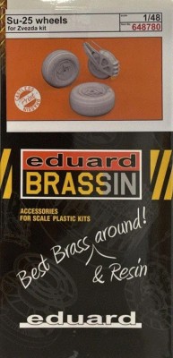 Eduard 648780 BRASSIN Su-25 wheels (ZVE) 1/48