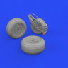 Eduard 648780 BRASSIN Su-25 wheels (ZVE) 1/48