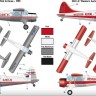 Miniwing Plastic MINI365 de Havilland Canada DHC-2 Beaver / civilian users 1 kit boxed, 2 decal versions, canopy mask 1/144