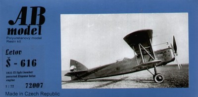 AB MODEL ABMOD72007 1/72 Letov S-616