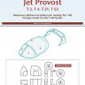 Peewit M48023 Canopy mask Jet Provost T.3, T.4, T.51, T.52 1/48