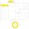 Eduard EX1069 Mask B-17F (altern.nose, frame X) TFace (EDU) 1/48