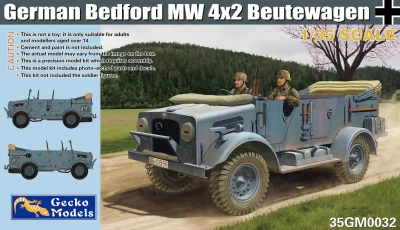 Gecko Models 35GM0032 German Bedford MW 4x2 Beutewagen 1/35