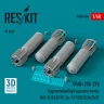 Reskit 48404 OFAB-250-270 fragmentation/H-E bombs (4 pcs.) 1/48