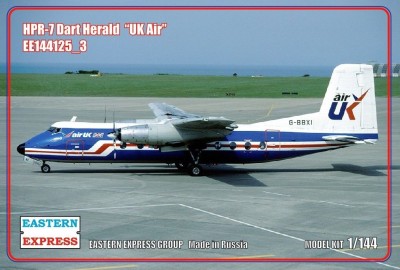 Восточный Экспресс 144125-3 Dart Herald &quot;UK Air&quot; 1/144