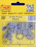 CMK 4435 IA-58A Pucara - wheels (KINETIC) 1/48