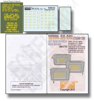 Echelon FD D356135 WWII .50 CAL ammo box labels (6, 7 & 8) 1/35