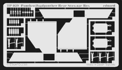Eduard TP029 Panther/Jagdpanther rear stowage box