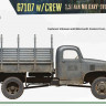 Miniart 35383 G7107 4X4 1,5t Cargo Truck w/metal body&crew 1/35