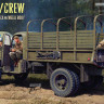 Miniart 35383 G7107 4X4 1,5t Cargo Truck w/metal body&crew 1/35