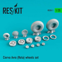 Reskit RS35-0001 Cierva Avro (Rota) wheels set 1/35