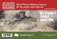 Plastic Soldier WW2V20026 Allied Stuart 1 Honey + M3 Tank 1/72