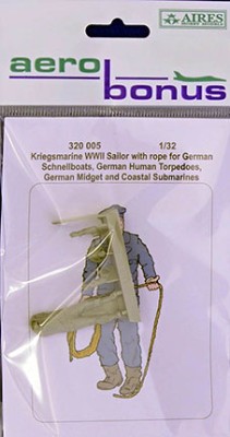 Aerobonus 350005 Kriegsmarine WWII sailor w/ rope (1 fig.) 1/35
