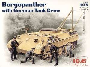 ICM 35342 Бергепантера с немецким танковым экипажем 1/35