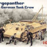 ICM 35342 Бергепантера с немецким танковым экипажем 1/35
