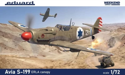 Eduard 7472 Avia S-199 ERLA canopy (Weekend Edition) 1/72