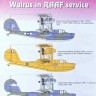 HM Decals HMD-48073 1/48 Decals S.Walrus (Seagull V) RAAF Service Pt.1