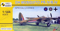 Mark 1 Model MKM-14494 1/144 DH Mosquito PR.IV/B.IV 'Special Liveries'