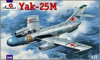 Amodel 72143 Як-25М 1/72