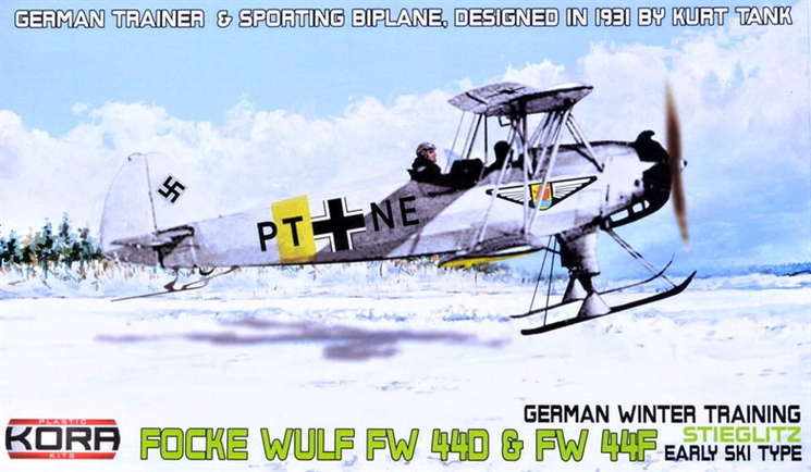 Kora Model KPK72047 Fw 44D/44F Germany Early Ski Type (4x camo) 1/72