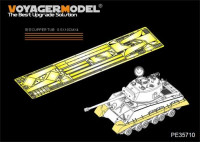 Voyager Model PE35710 WWII US M4A3E8 Sherman Fenders/Track Cover((For TAMIYA 25175) 1/35