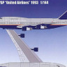 Восточный Экспресс 144153-5 Авиалайнер 747SP "United Airlines" 1993 1/144