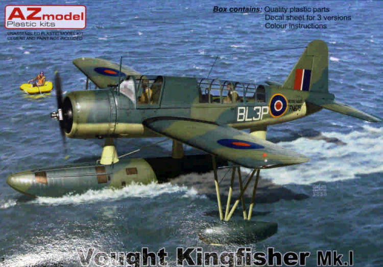 Az Model 76073 Vought Kingfisher Mk.I, 1943-1944 (3x camo) 1/72