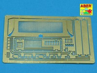 Aber 35G11 Grilles covers Soviet T-34/76 Mod.1940 (designed to be used with Dragon kits) 1/35