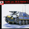 Attack Hobby 72854 Aufkl. Pz.38(t) HETZER (7,5 mm) 1/72