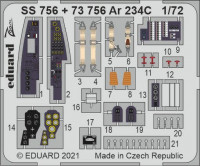 Eduard SS756 Ar 234C (H.2000 / DRAG) 1/72