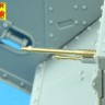 Aber 35 L-196 Barrels for British Mk.I Female Tank or 0.303 Vickers gun x 4 8mm Hotchkiss m.1909 x 1 (designed to be used with Takom kits) 1/35