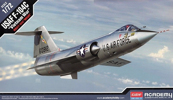 Academy 12576 USAF F-104C "Vietnam War" 1/72