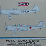Kora Model 72211 PTO-4 Estonian Aeroclub & Soviet Service 1/72