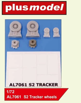 Plusmodel AL7061 S2 Tracker wheels 1/72