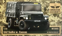Armada Hobby M72055 GAZ Sadko w/ Canvas (3D resin printed kit) 1/72