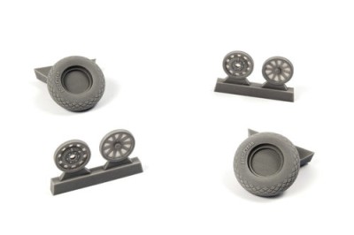 CMK 5126 P-51D Mustang - wheels diamond tread (REV) 1/32