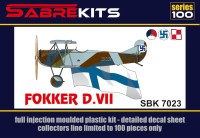 Sabre Kits SBK7023 Fokker D.VII (Finland, Poland, the Netherlands) ex-MAC, new decals 1/72