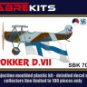 Sabre Kits SBK7023 Fokker D.VII (Finland, Poland, the Netherlands) ex-MAC, new decals 1/72
