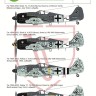 Art Scale 200-D72037 Focke-Wulf Fw-190A-8/R2 part 1 Butcherbirds. Jagdgruppe JG 3 Rammjager. Catalog no. 200-D72037 1/72