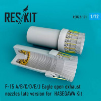 Reskit RSU72-0101 F-15 A/B/C/D/E/JEagle open exh. nozzles 1/72